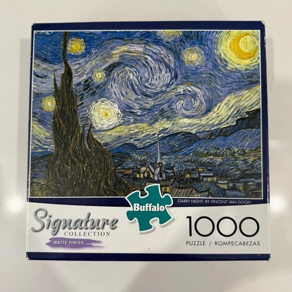 Buffalo Starry Night Vincent Van Gogh Signature Collection Matte Finish Puzzle